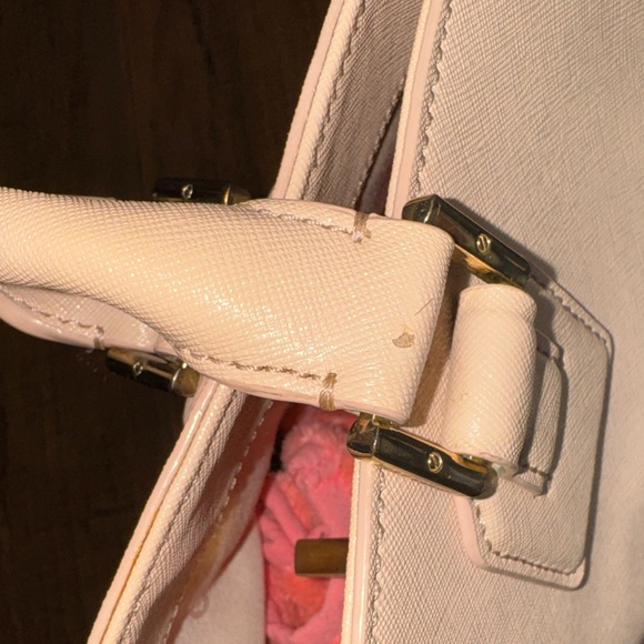 Tory Burch Beige Leather Tote - Picture 5 of 15